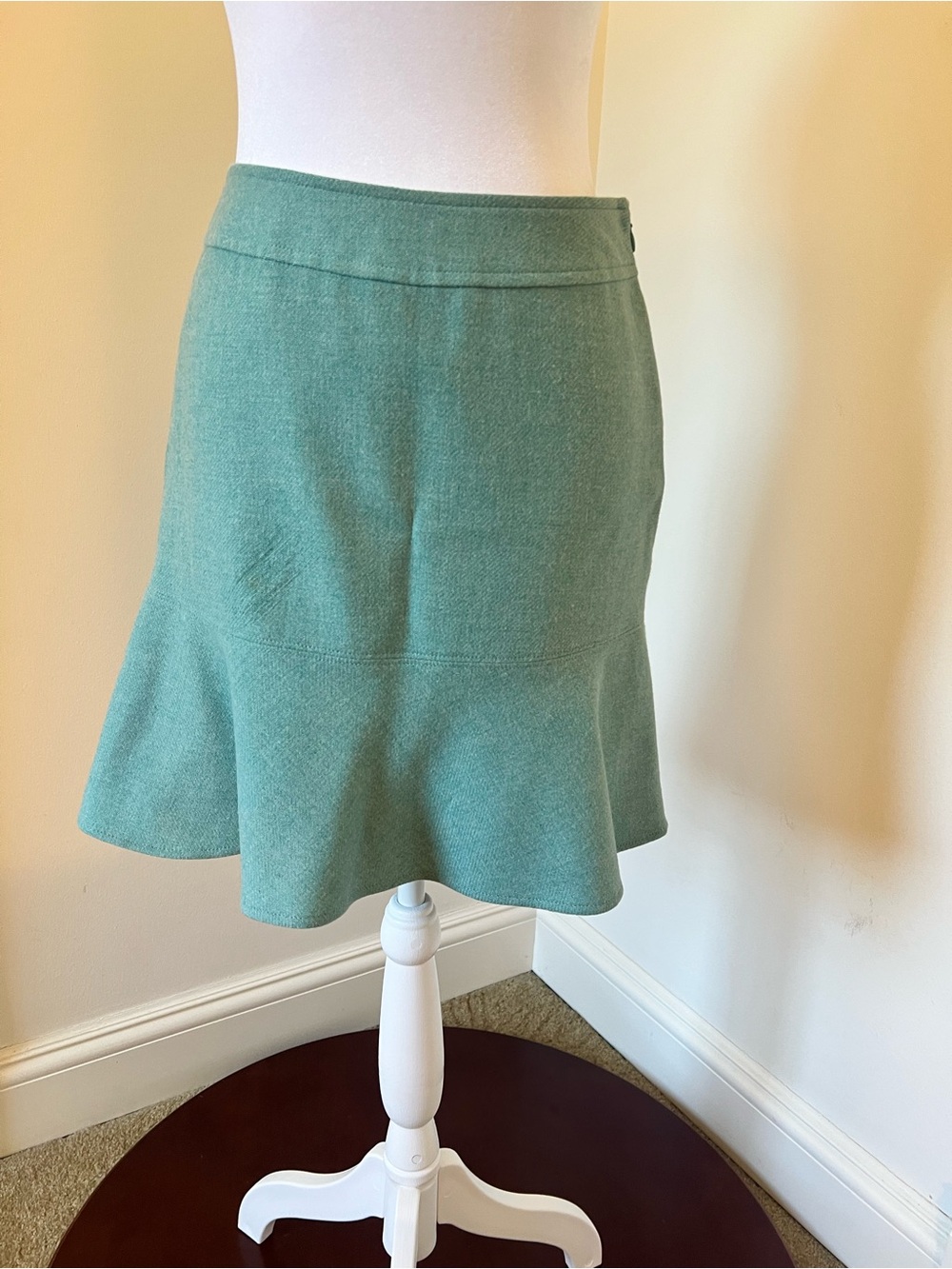 GAP Teal A-Line Flared Skirt